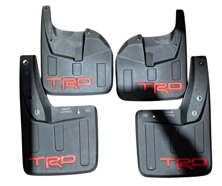 Toyota Hilux GD6 (2016+) Mud Flaps with TRD Logo