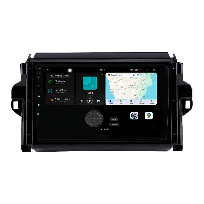 Toyota Fortuner Multimedia Radio 2019+ Free Reverse Camera