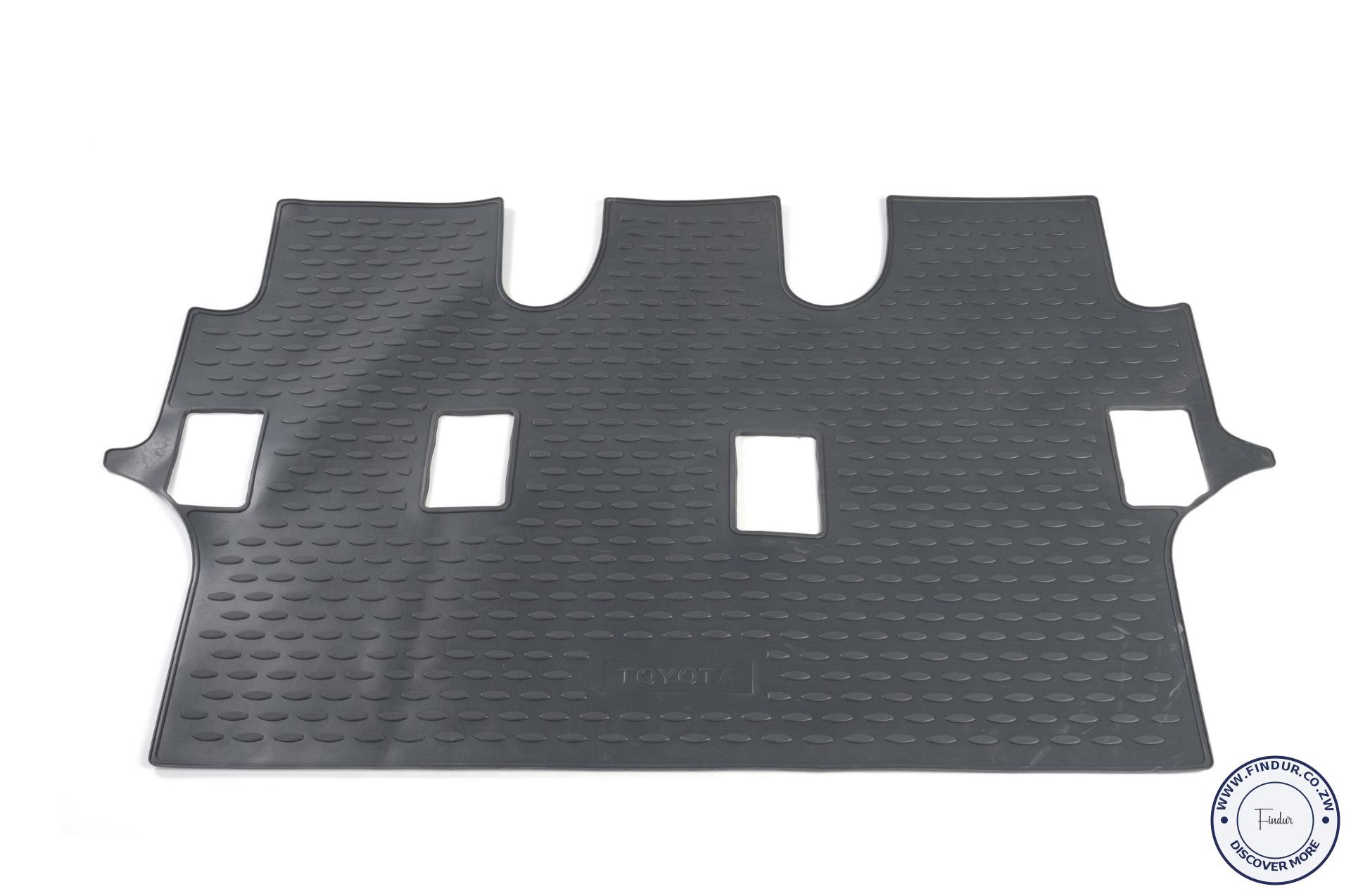 Toyota Land Cruiser 200 VX Boot Mat (2 Piece Dark Grey)