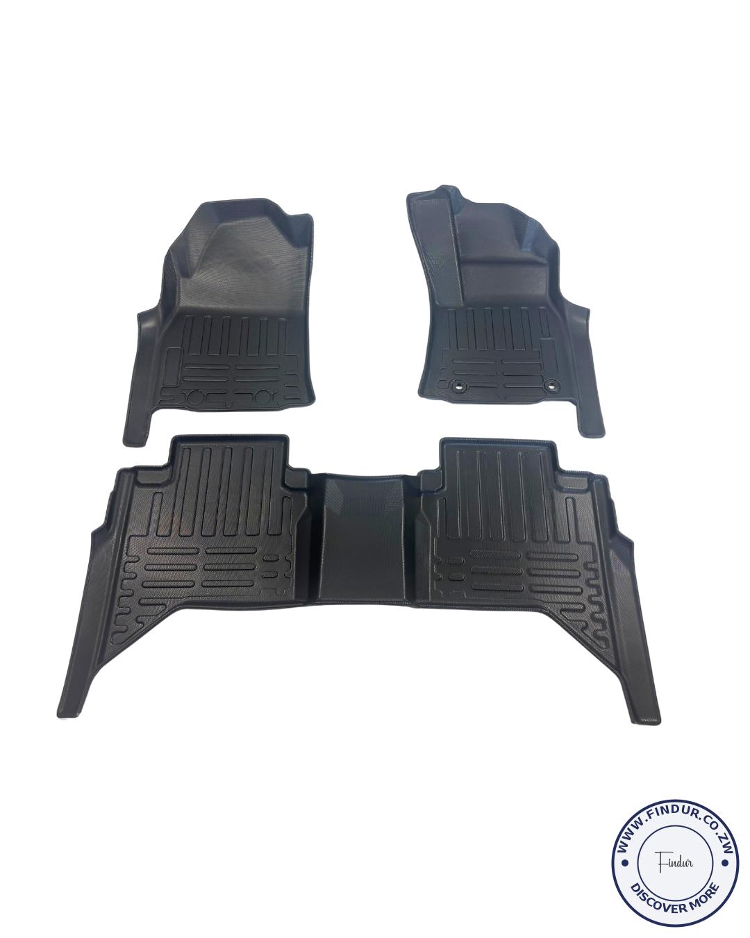 Toyota Hilux Travo Heavy Duty Floor Mats DC
